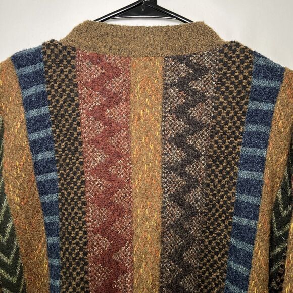 Gabriella Frattini Setball Full Zip Wool Blend Sweater Mens Size 52 Large Italy - Picture 8 of 9